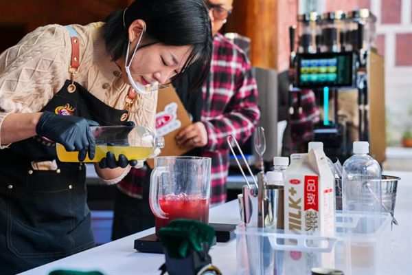 力第十二届上海国际潮流饮品创意制作大赛麻将胡了模拟器咖博士商用全自动咖啡机助(图6)